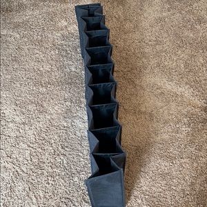 hanging shoe storage